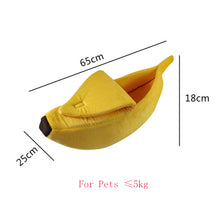 Load image into Gallery viewer, Banana Cat Bed