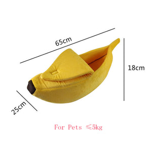 Banana Cat Bed