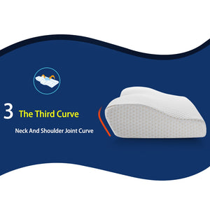 Orthopedic Sleeping Memory Foam Ergonomic Cervical Pillow