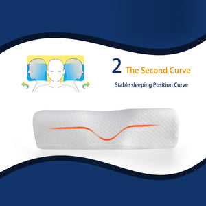 Orthopedic Sleeping Memory Foam Ergonomic Cervical Pillow