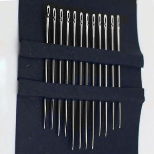 Self-threading needles