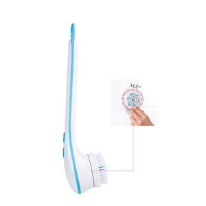 Deep Clean Electric Spin Spa Body Brush with 5 Attachments without battery