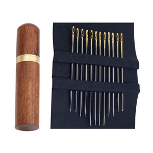 Self-threading needles