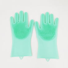 Load image into Gallery viewer, Silicone Dishwashing  Scrub Gloves