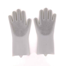 Load image into Gallery viewer, Silicone Dishwashing  Scrub Gloves