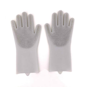 Silicone Dishwashing  Scrub Gloves