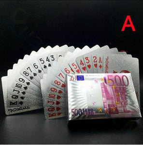 Gold Poker Playing Cards