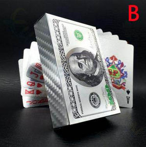 Gold Poker Playing Cards