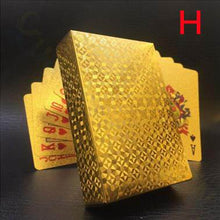 Load image into Gallery viewer, Gold Poker Playing Cards