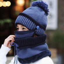 Load image into Gallery viewer, Beanie Hat with Scarf and Mask