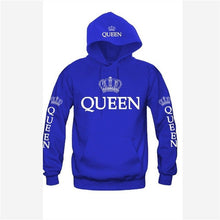 Load image into Gallery viewer, Blue King &amp; Queen Hoodies