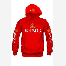 Load image into Gallery viewer, Blue King &amp; Queen Hoodies