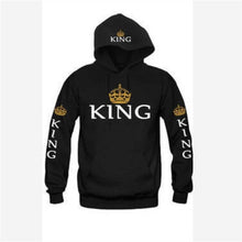 Load image into Gallery viewer, Blue King &amp; Queen Hoodies